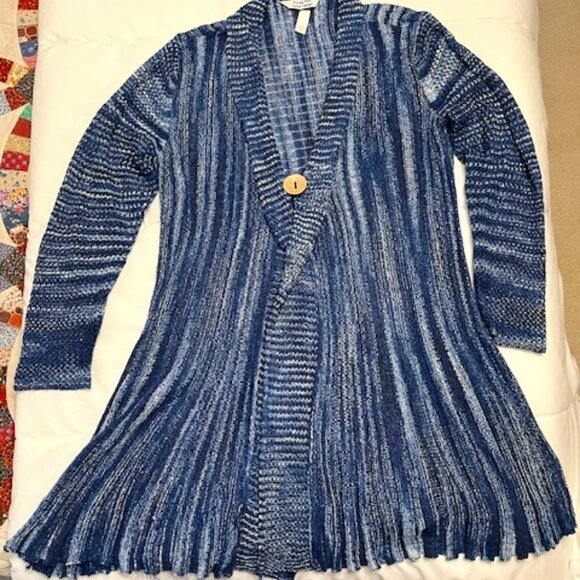 krazy kat Sweaters - Blue Airy Sweater for Spring